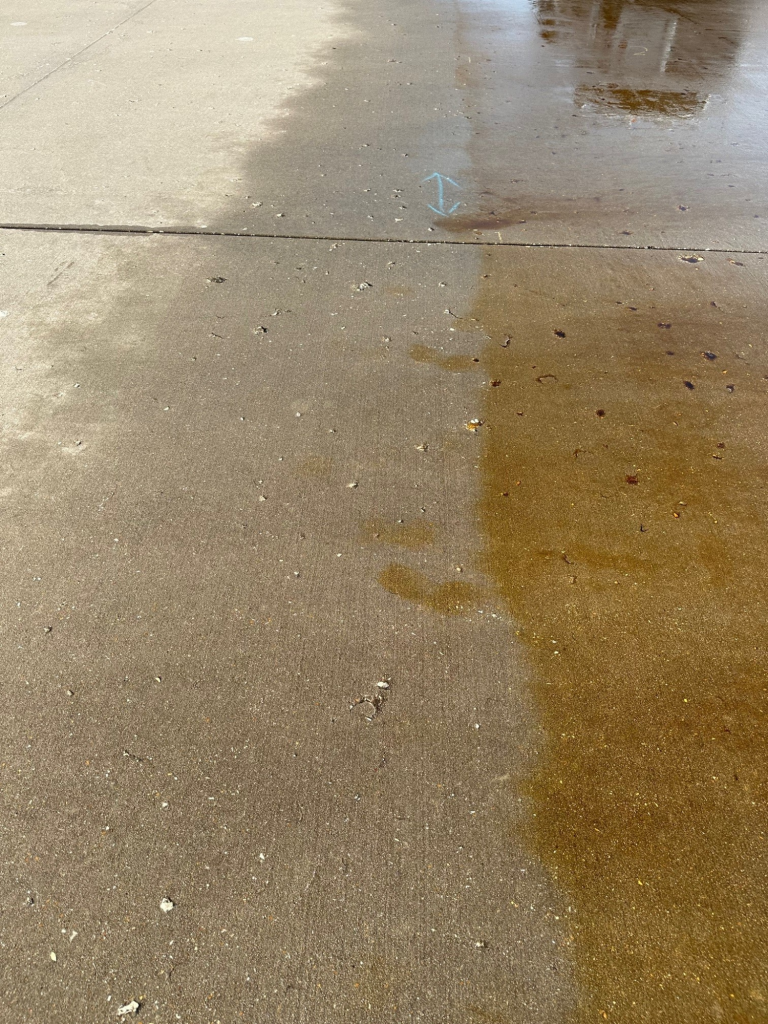 MEM 7-28-23 water rinse boot prints
