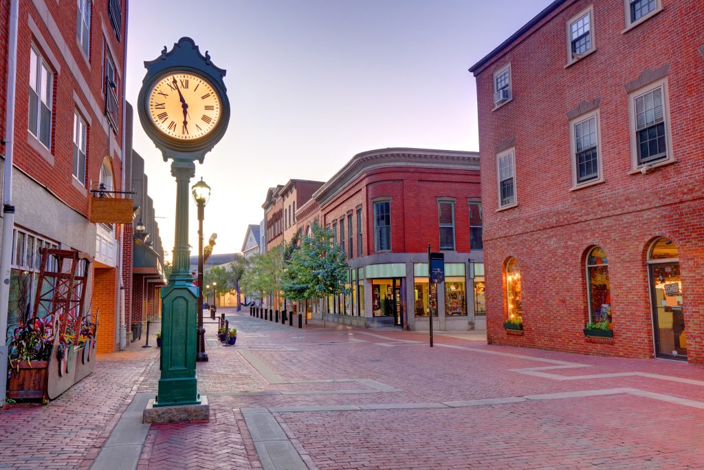 Essex Street in Salem, Massachusetts