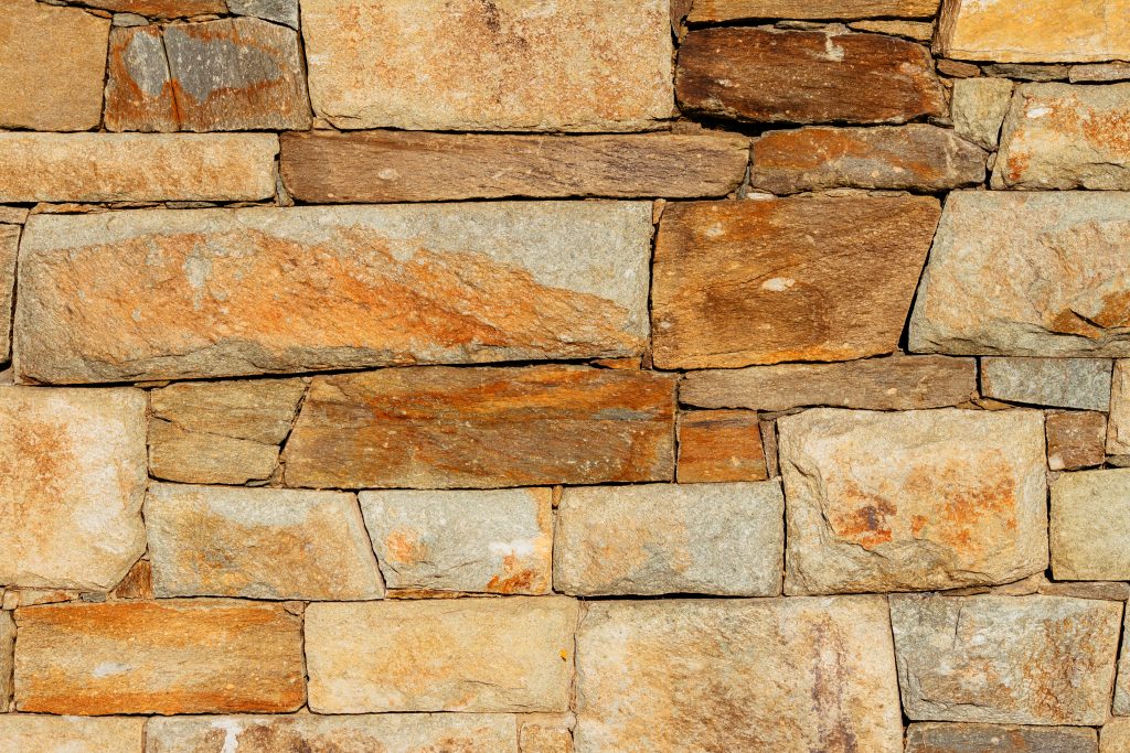 Texture of stone wall.